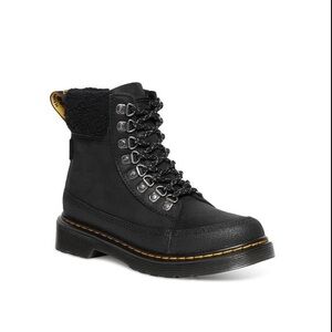 Dr. Martens Unisex 1460 Collar J‎ Black Leather Boots Size 12